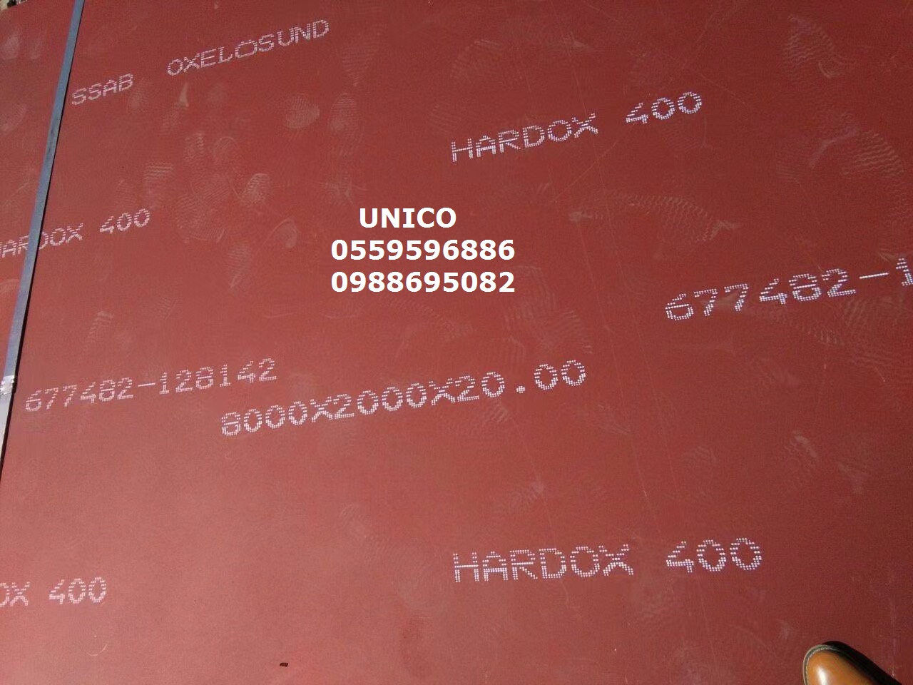 THÉP TẤM MÀI MÒN HARDOX 400, HARDOX 450, HARDOX 500