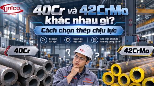 40Cr và 42CrMo khác nhau gì? Cách chọn thép chịu lực