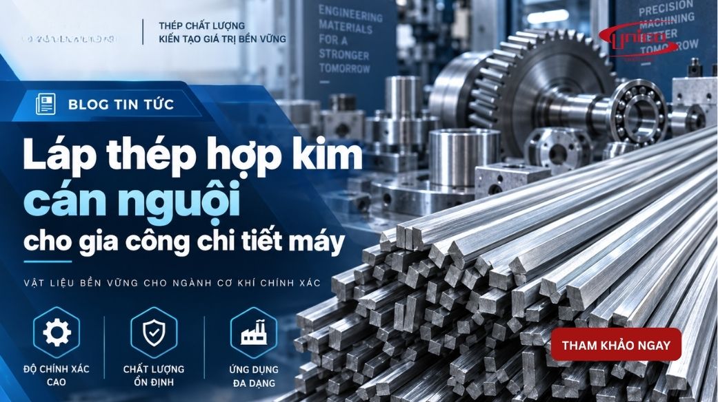 Láp thép hợp kim cán nguội cho gia công chi tiết máy
