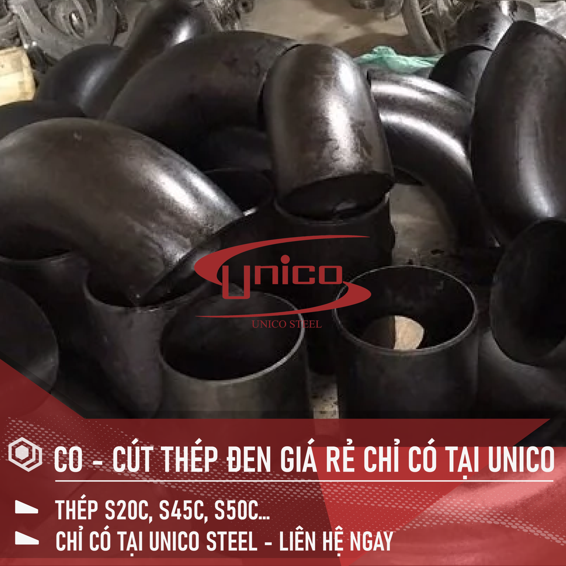 CO - CÚT THÉP ĐEN GIÁ RẺ CHỈ CÓ TẠI UNICO