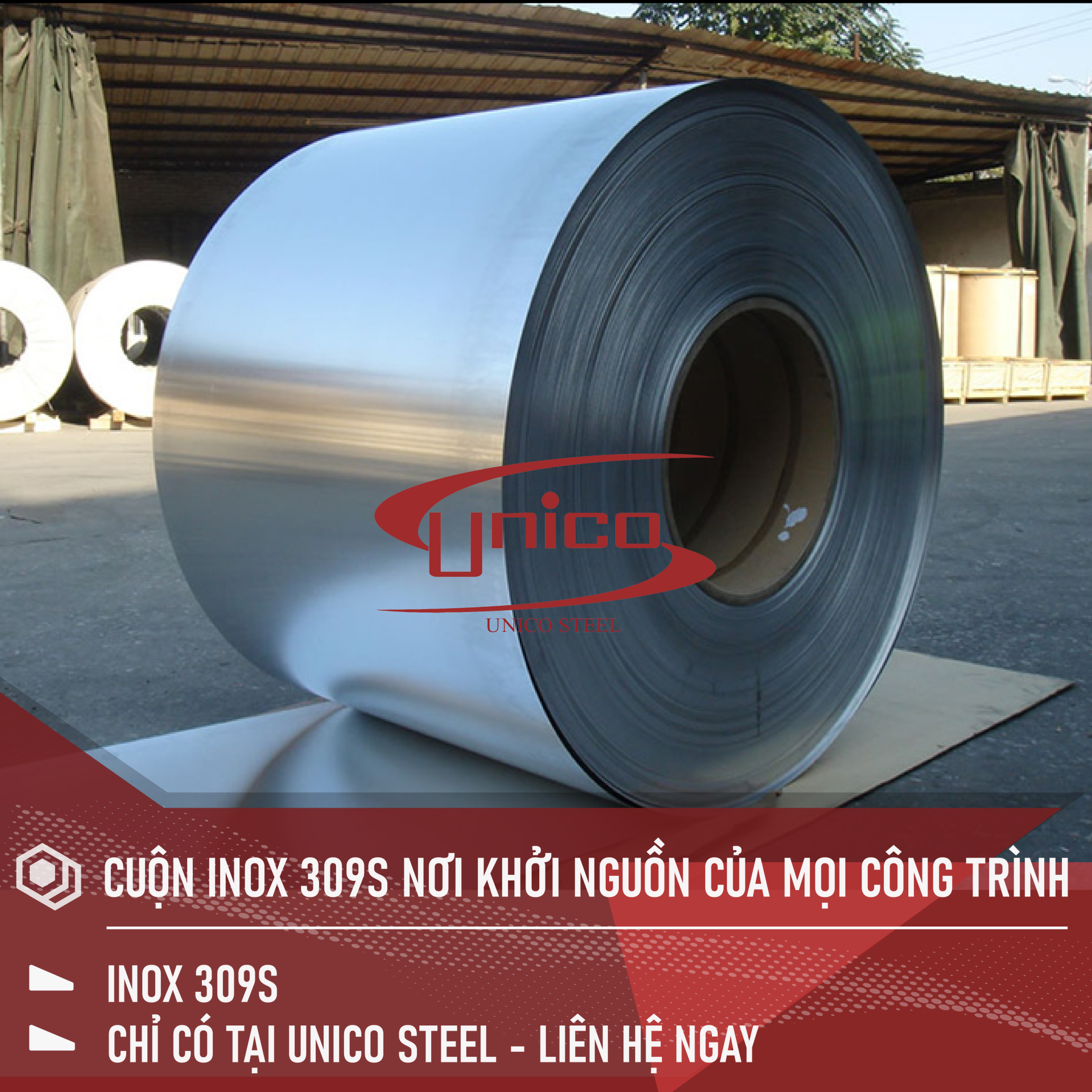 CUỘN INOX 309S NƠI KHỞI NGUỒN CỦA MỌI CÔNG TRÌNH