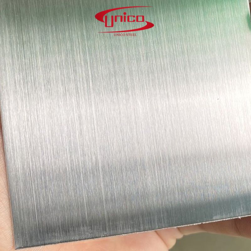 Tấm inox No.4: Inox xước mịn cho thiết bị bếp, y tế, thực phẩm và nội thất