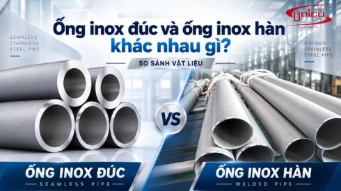 Ống inox đúc và ống inox hàn khác nhau gì?