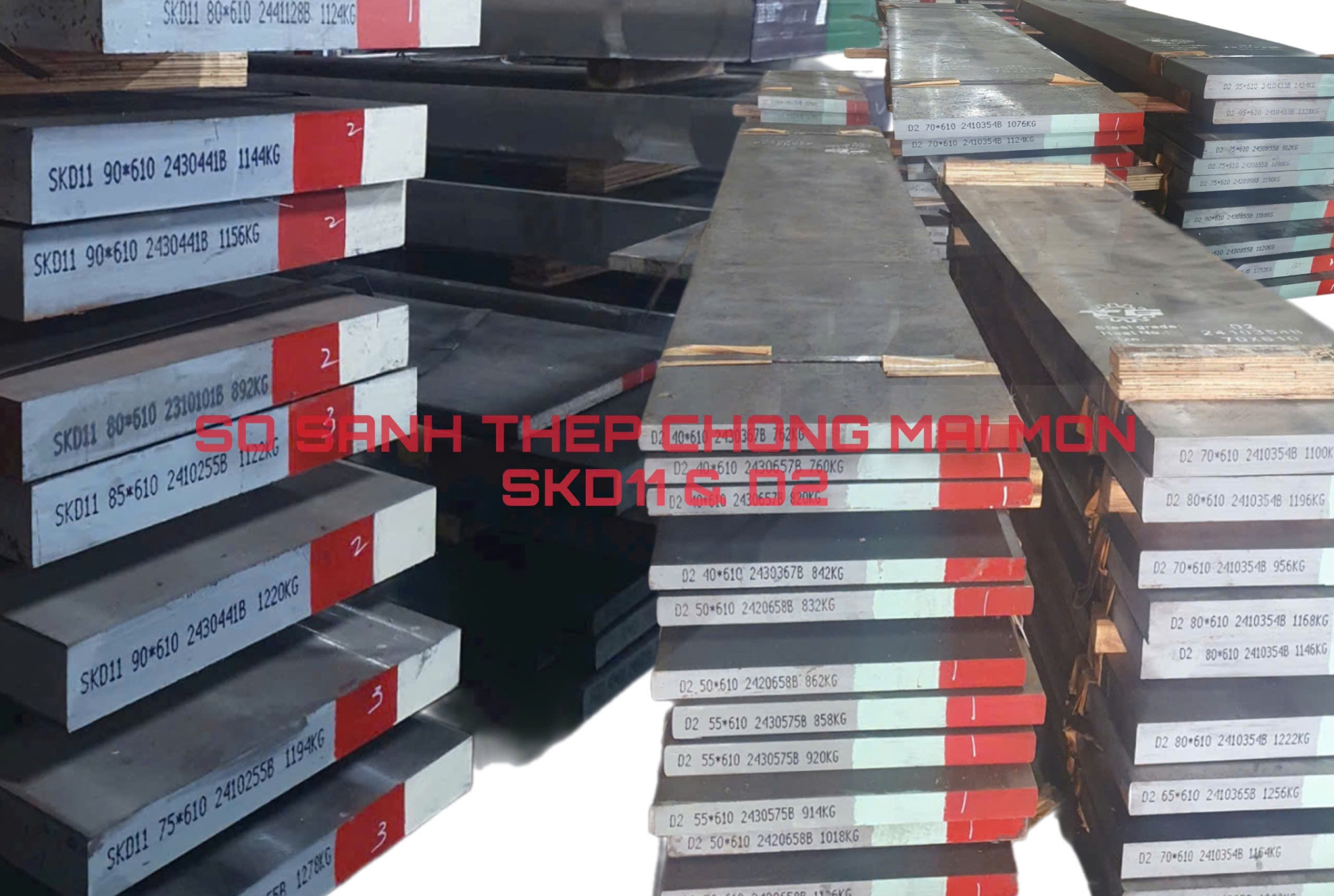 SKD11 & D2 MÃ THÉP CHỐNG MÁI MÒN CẤP TẠI UNICO