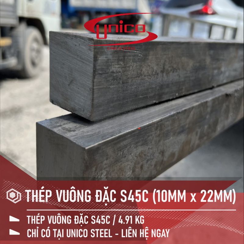 THANH VUÔNG ĐẶC S45C. Đặc tính cơ bản và cách chọn đúng quy cách cho gia công cơ khí.
