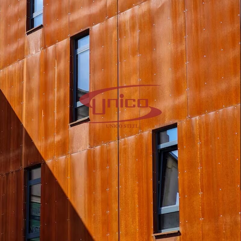 ứng dụng th&eacute;p kh&aacute;ng thời tiết Corten A v&agrave; Corten B 