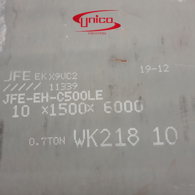 Thép tấm chịu mài mòn JFE EVERHARD: EH360, EH400, EH500 cho chi tiết công nghiệp