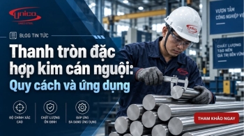 Thanh tròn đặc hợp kim cán nguội cho chi tiết cơ khí