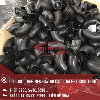 CO - CÚT THÉP ĐEN ĐẦY ĐỦ CÁC LOẠI PHI, KÍCH THƯỚC