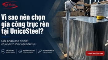 Vì sao nên chọn gia công trục rèn tại UnicoSteel? Giải pháp cho chi tiết chịu tải và làm việc liên tục