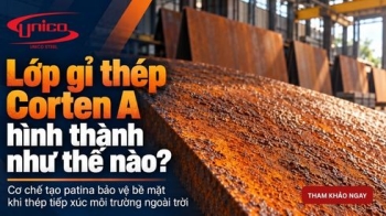 Lớp gỉ thép Corten A hình thành như thế nào?