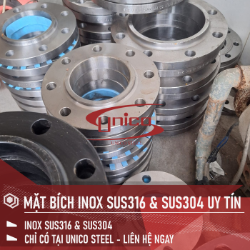 MẶT BÍCH INOX ĐƯỜNG ỐNG ÁP SUẤT CAO UY TÍN