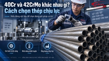 40Cr và 42CrMo khác nhau gì? Cách chọn thép chịu lực