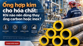 Ống hợp kim cho hóa chất: Khi nào nên dùng thay ống carbon hoặc inox?