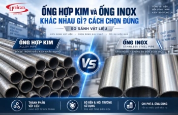 Ống hợp kim và ống inox khác nhau gì? Cách chọn đúng
