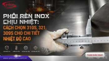 Phôi rèn inox chịu nhiệt: Cách chọn 310S, 321, 309S cho chi tiết nhiệt độ cao