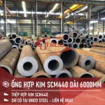 ỐNG ĐÚC HỢP KIM SCM440 DÀI 6000MM