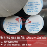 THÉP TRÒN SF55 KÍCH THƯỚC 165MM x 6700MM