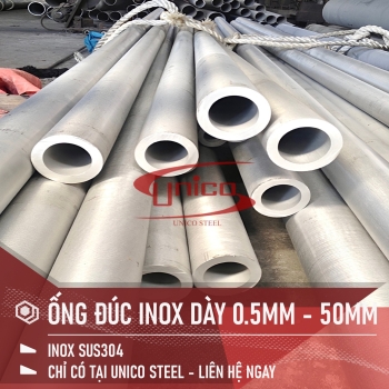 ỐNG ĐÚC INOX SUS304 PHI 273MM DÀY 50MM CÓ ĐỦ CO/CQ