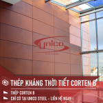 THÉP KHÁNG THỜI TIẾT - CORTEN B