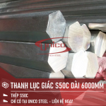 THANH LỤC GIÁC S50C DÀI 6000MM