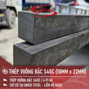 THANH VUÔNG ĐẶC S45C. Đặc tính cơ bản và cách chọn đúng quy cách cho gia công cơ khí.