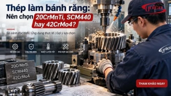 Thép làm bánh răng: Nên chọn 20CrMnTi, SCM440 hay 42CrMo4?